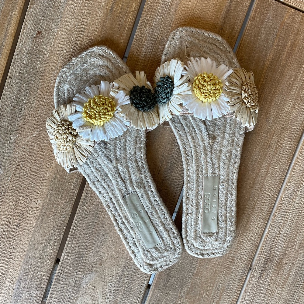 ASOS womens size UK 4 size US 6 espadrilles mules.